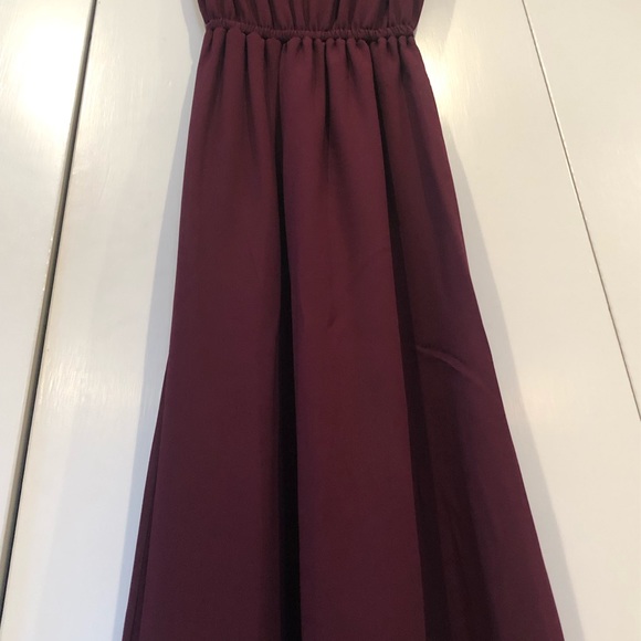 Show Me Your MuMu, Merlot Kendall Maxi Dress, XXS - Picture 8 of 16